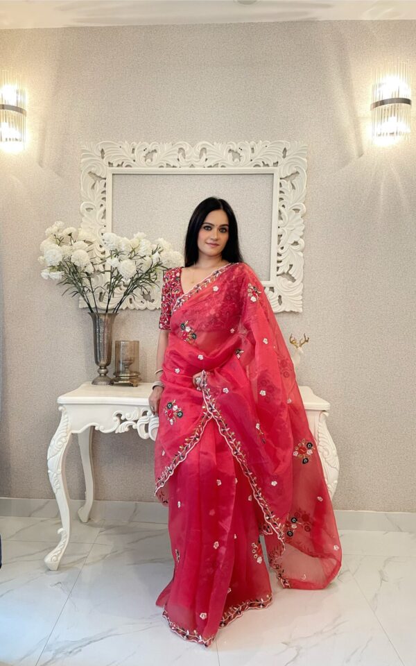 Organza Saree