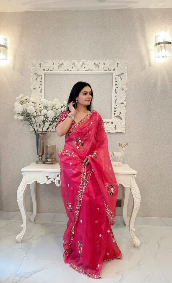 Organza Saree