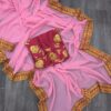 Pink Saree