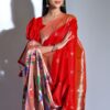 Red Saree