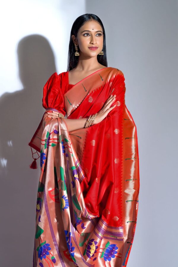 Red Saree