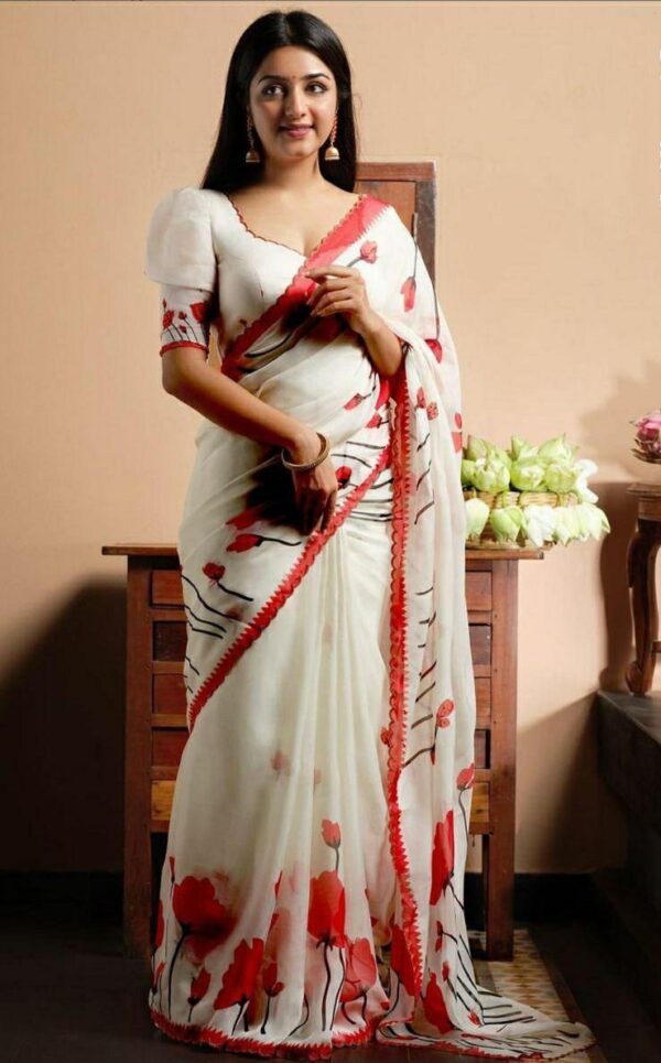 White Saree