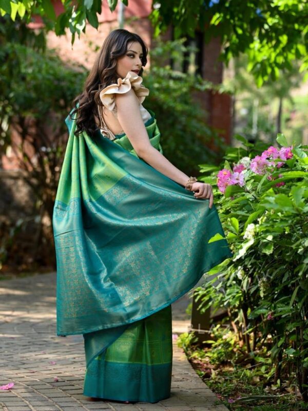 Green Saree