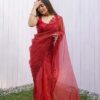 Red Saree