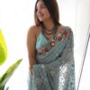 Sky Blue Saree