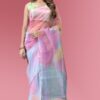 Bollywood Party Organza Multi Saree