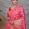 Pink Saree