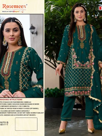 Green Stylish Pakistani Salwar Suit