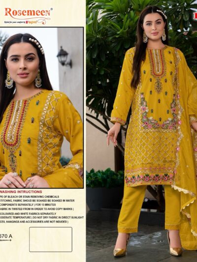 Yellow Function Pakistani Salwar Suit