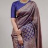 Blue Saree