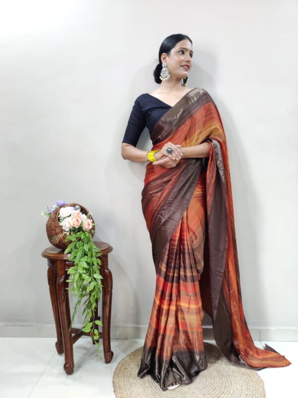 Silk One Minute to wear Saree