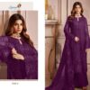 Stylish Women Purple Pakistani Suit