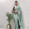 Party Green Ready to wear Saree