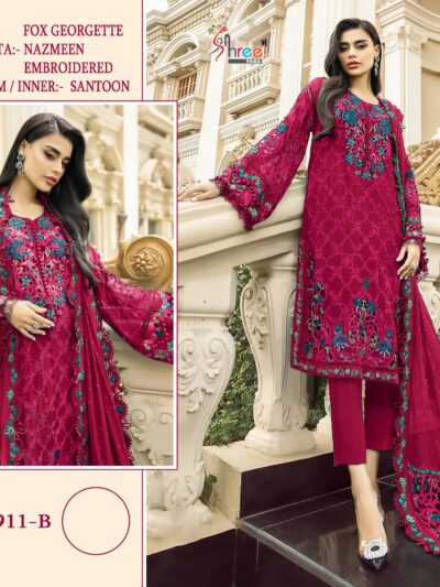 Pink Pakistani Suit For Function Wear