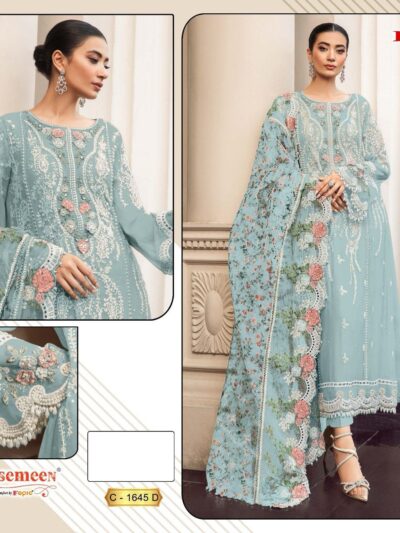 Function Wear Sky Blue Pakistani Dress