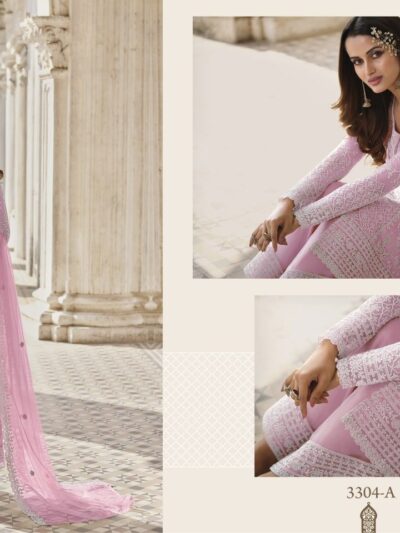 Work Wedding Pink Pakistani Dress