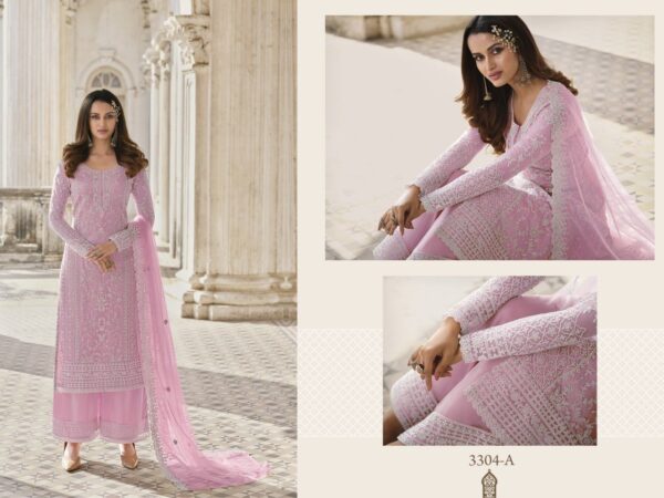 Work Wedding Pink Pakistani Dress