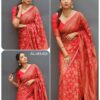 Red Saree