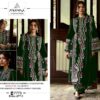 Traditional Work Green Pakistani Dress