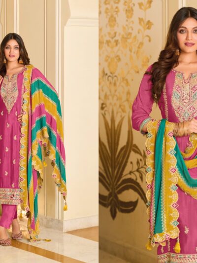 Wedding Stylish Pink Pakistani Dress