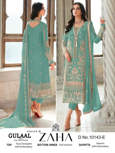 Wedding Georgette Work Pakistani Dress