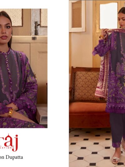 Formal Cotton Semi Stitched Pakistani Suits