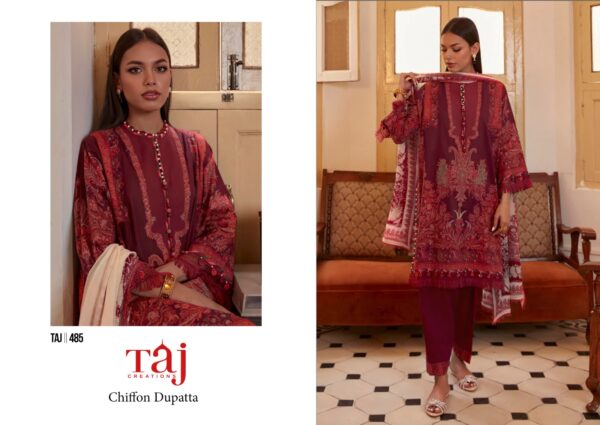 Women's Fancy Red Pakistani Salwar Suits