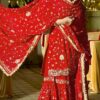 Wedding Red Pakistani Salwar Suits