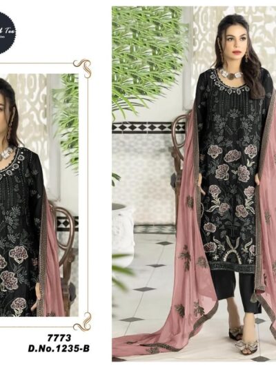 Function Wear Heavy Black Pakistani Dress