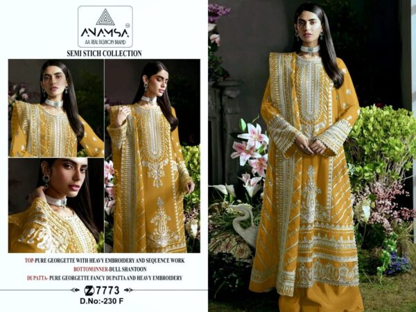 Wedding Wear Yellow Pakistani Dress