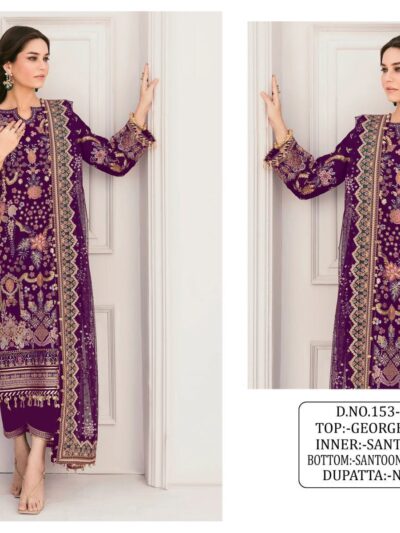 Wedding Semi Stitched Pakistani Suits