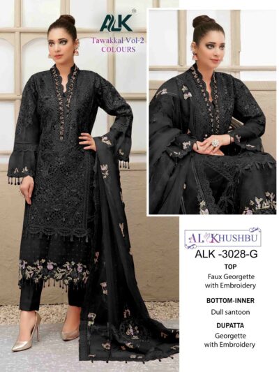 Bollywood Eid Black Pakistani Suits