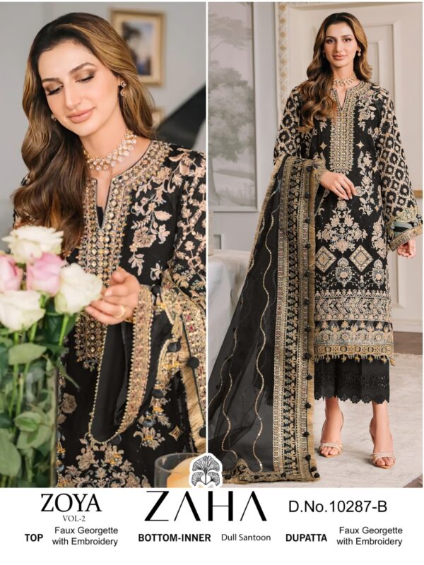 Bollywood Style Black Pakistani Suit