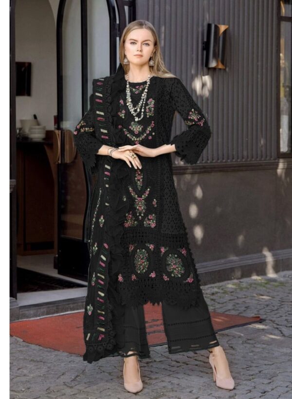 Buy Women s Fancy Work Black Pakistani Suits 36.99 Only