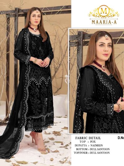 Eid Georgette Semi Stitched Pakistani Suits