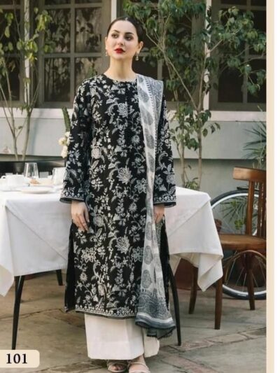 Designer Work Black Eid Pakistani Dress