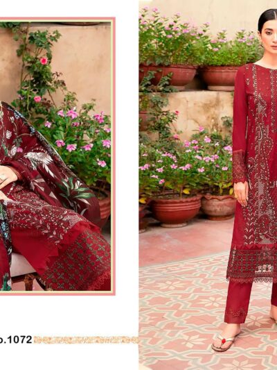 Wedding Design Red Pakistani Dress