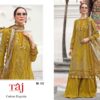 Traditional Pattern Yellow Pakistani Dress