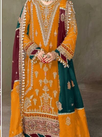 Wedding Heavy Georgette Pakistani Dress