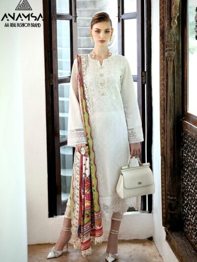 Festival Wear White Pakistani Dress