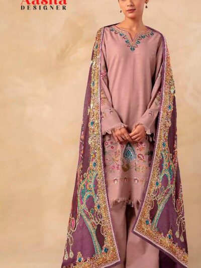 Wedding Work Pink Pakistani Dress