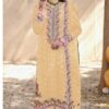 Stylish Party Organza Yellow Pakistani Suits