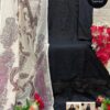 Black Eid Wear Pakistani Dress with Dupatta