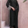 Work Georgette Black Pakistani Suits