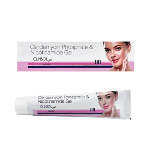 Clinsol Gel 15g Box and Tube Clinsol Gel 15g Box and Tube – Acne Gel