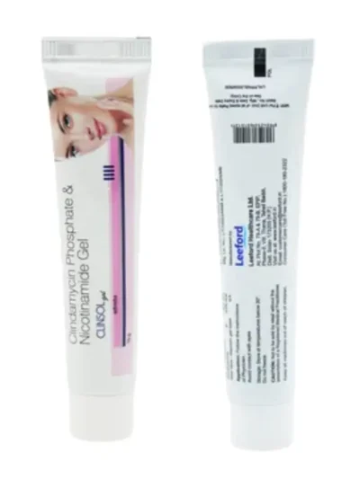 Clinsol Gel 15g Tube Front and Back