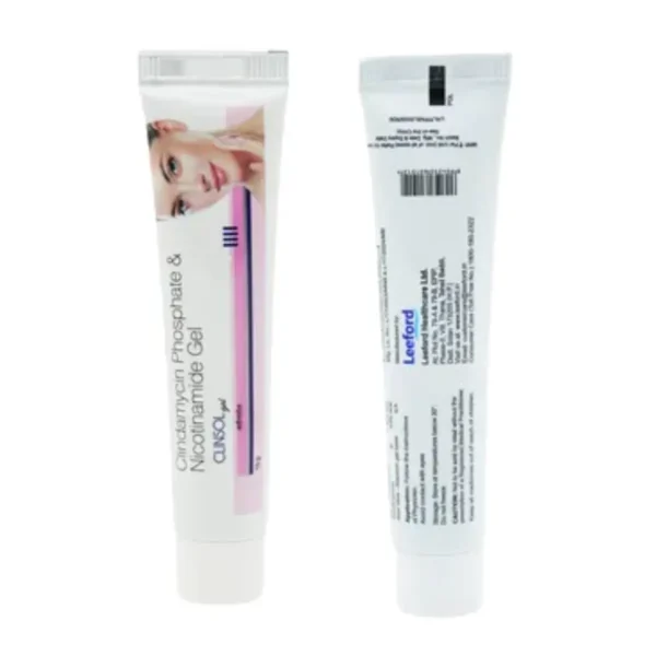 Clinsol Gel 15g Tube Front and Back Clinsol Gel 15g Tube Front and Back