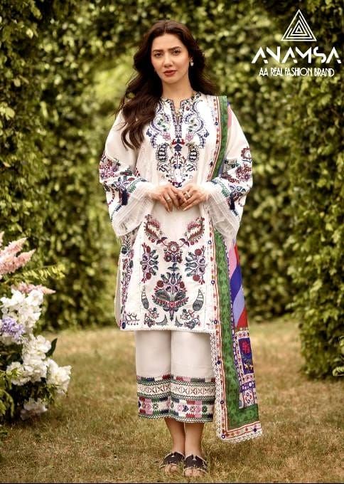 Festival Pakistani Suits With Fancy Dupatta