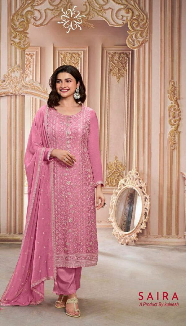 Wedding Work Pink Pakistani Suits