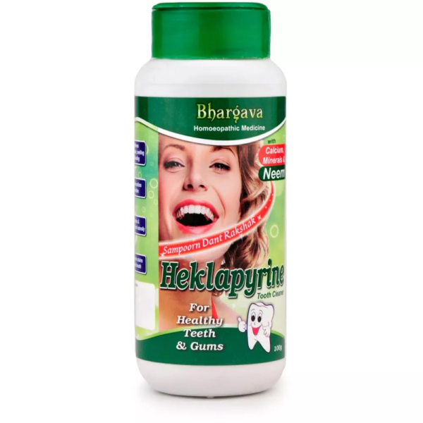 Dr Bhargava Hecklapyrine tooth powder